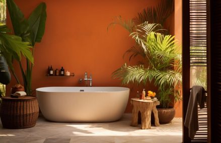 5 couleurs de peinture idéales pour une salle de bain rafraîchissante